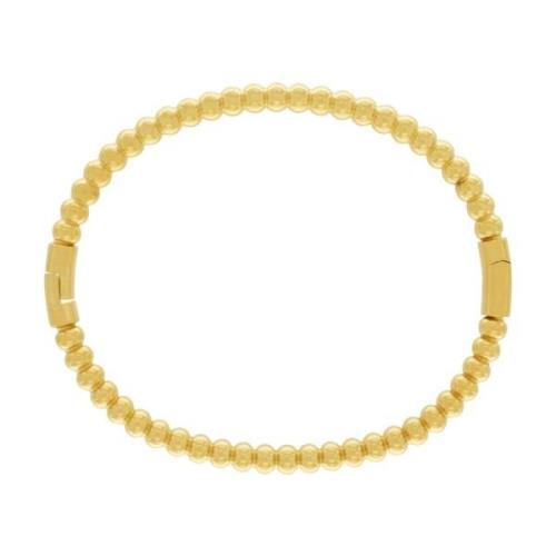 Dansk Copenhagen Lyxig Vattentät Guldpläterad Armband Yellow, Dam