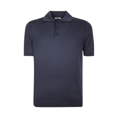 Malo Polo Shirts Blue, Herr