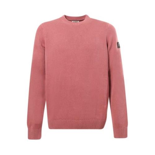 Ecoalf Round-neck Knitwear Pink, Herr