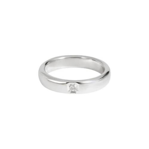 Tiffany & Co. Pre-owned Pre-owned Platina ringar Gray, Dam