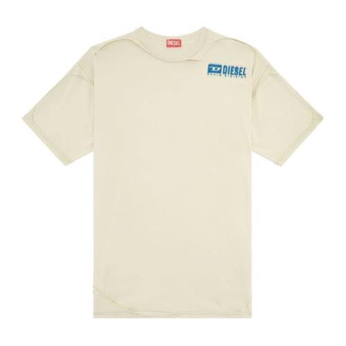 Diesel T-Shirts Beige, Herr