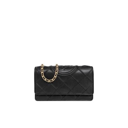 Tory Burch Plånbok/korthållare Black, Dam