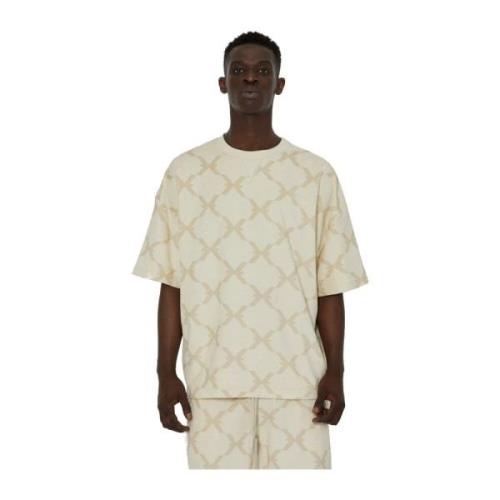 John Richmond T-Shirts Beige, Herr