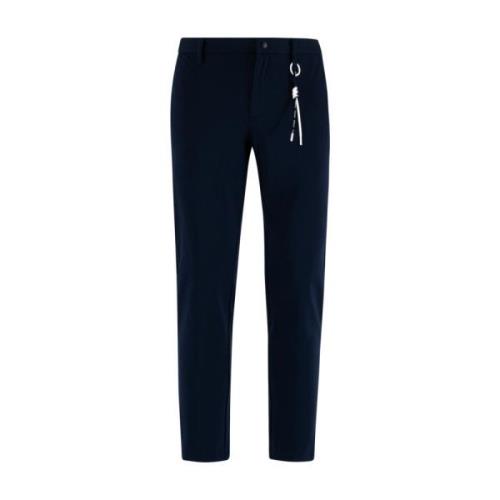 People of Shibuya Slim-fit Trousers Blue, Herr