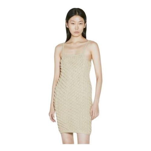 Isa Boulder Dresses Beige, Dam