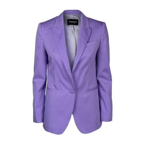 Dondup Snygga Blazers för Män och Kvinnor Purple, Dam