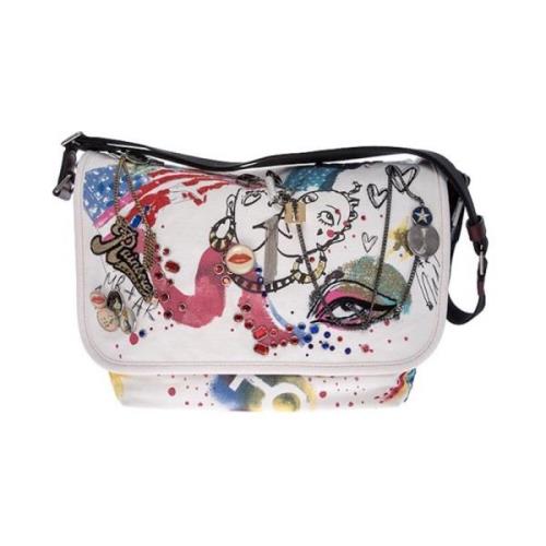 Marc Jacobs Collage Printed Canvas Toteväska Multicolor, Dam