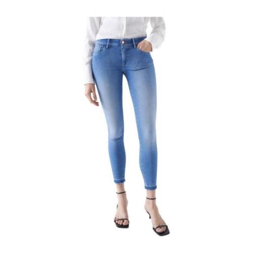 Salsa Skinny Jeans Blue, Dam