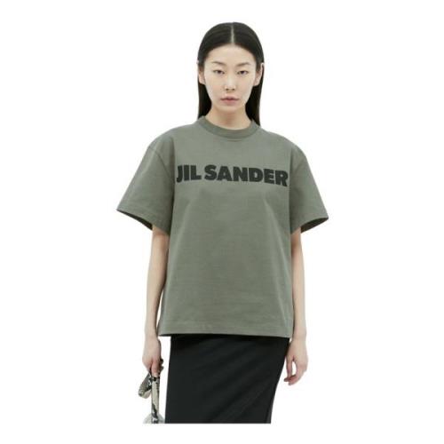 Jil Sander T-Shirts Green, Dam