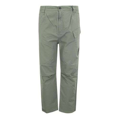 C.p. Company Straight Trousers Green, Herr