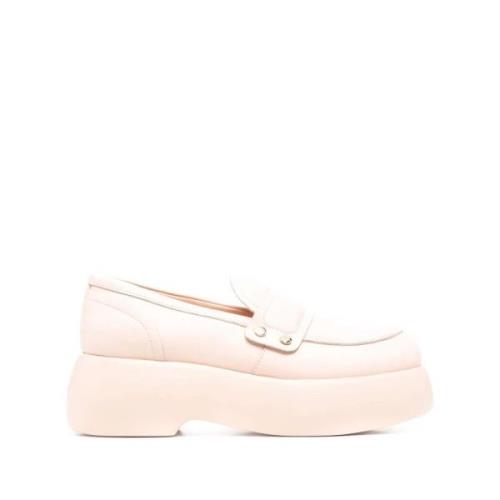 AGL Loafers Beige, Dam