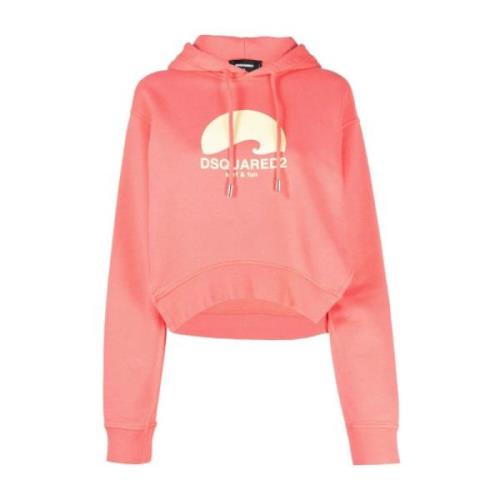 Dsquared2 Hoodies Pink, Dam