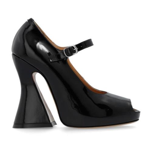 Maison Margiela Blank pumps Black, Dam