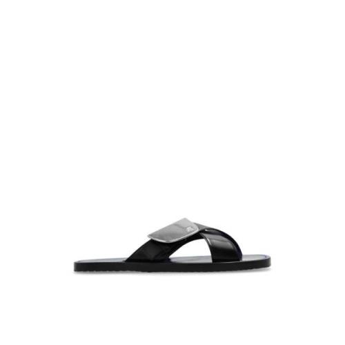 Burberry Rand slides Black, Herr