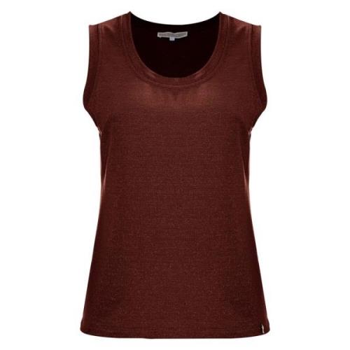 Kocca Sleeveless Tops Brown, Dam