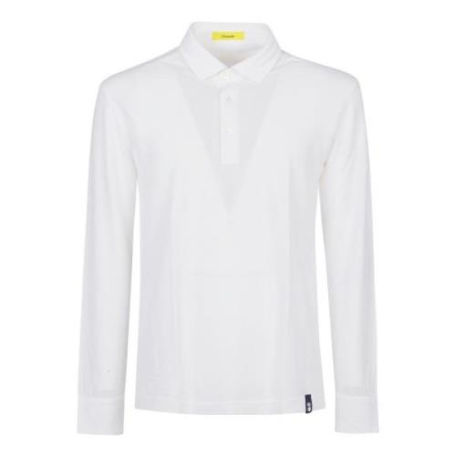 Drumohr Polo Shirts White, Herr