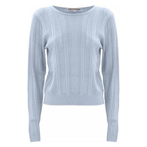 Kocca Round-neck Knitwear Blue, Dam