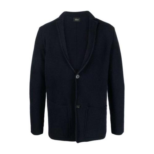 Brioni Cardigans Blue, Herr