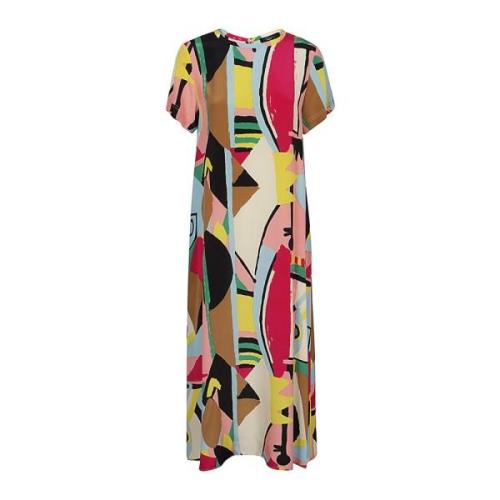 Max Mara Weekend Maxi Dresses Multicolor, Dam