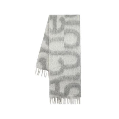 Acne Studios Winter Scarves Gray, Unisex