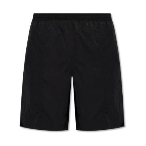 Ami Paris Badshorts med logotyp Black, Herr