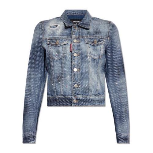 Dsquared2 Denimjacka Blue, Dam