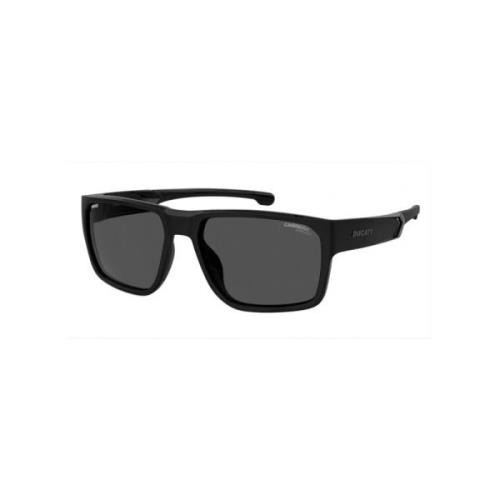 Carrera Svart Ram Grå Lins Solglasögon Black, Unisex