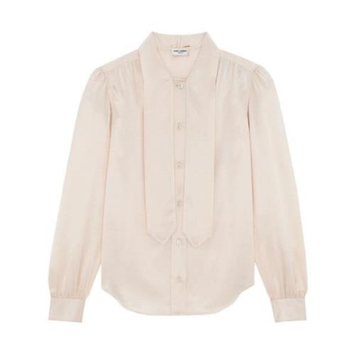 Saint Laurent Blouses & Shirts Beige, Dam