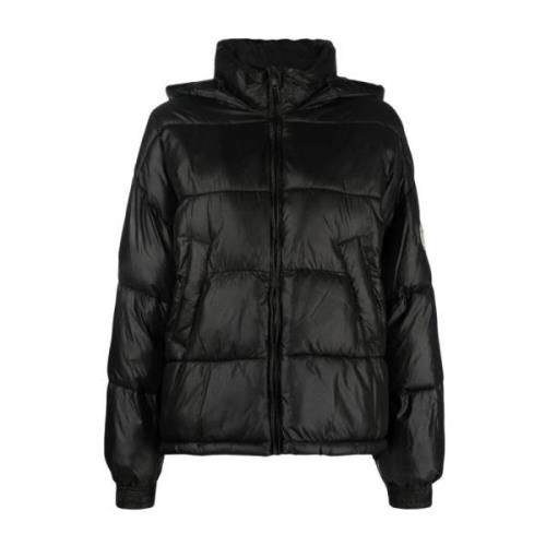 Twinset Down Jackets Black, Dam