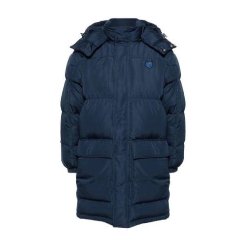 Maison Kitsuné Down Jackets Blue, Herr