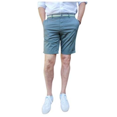 Mason's Bermuda Chino Shorts Green, Herr