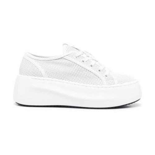 Vic Matié Vita Casual Stängda Platta Sneakers White, Dam