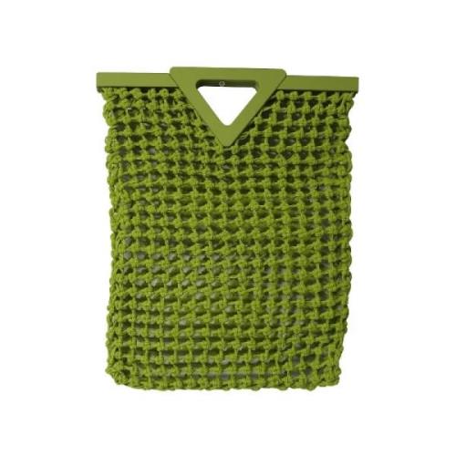 Bottega Veneta Vintage Pre-owned Gummi handvskor Green, Dam