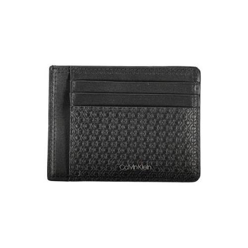 Calvin Klein Wallets Cardholders Black, Herr