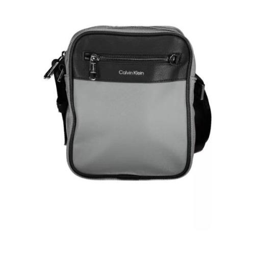 Calvin Klein Messenger Bags Gray, Herr