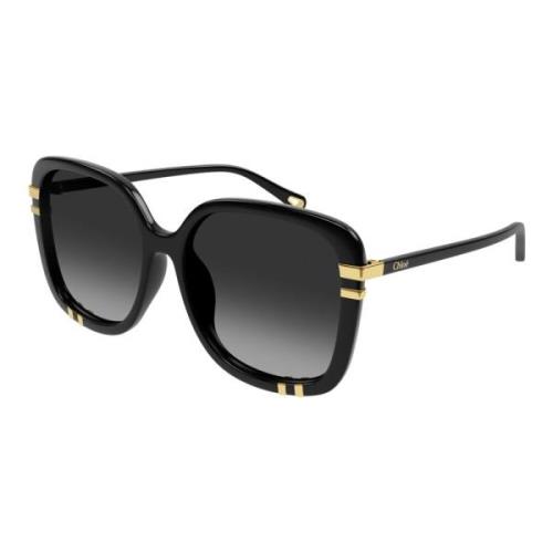 Chloé Sunglasses Ch0106Sa Black, Dam