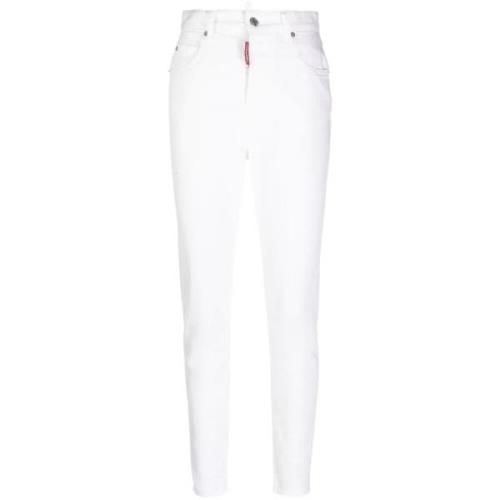 Dsquared2 Skinny Jeans White, Dam