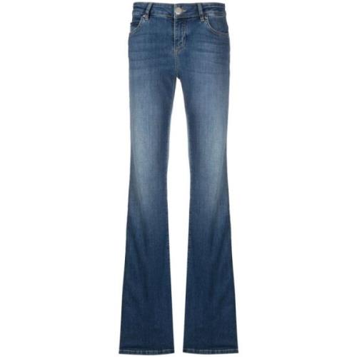 Pinko Flared Jeans Blue, Dam