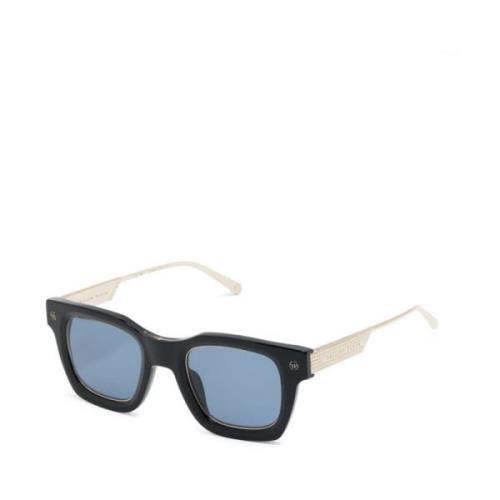 Philipp Plein Spp105 0700 Sunglasses Black, Herr