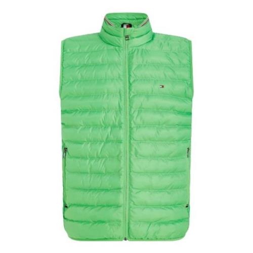 Tommy Hilfiger Ärmelös dunjacka i återvunnen polyester Green, Herr