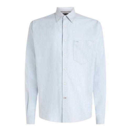 Tommy Hilfiger Oversize Oxford Skjorta Blue, Herr