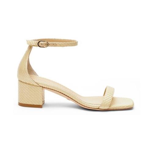 Stuart Weitzman Sandals Beige, Dam