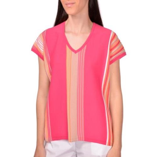 Paolo Fiorillo Capri T-Shirts Pink, Dam