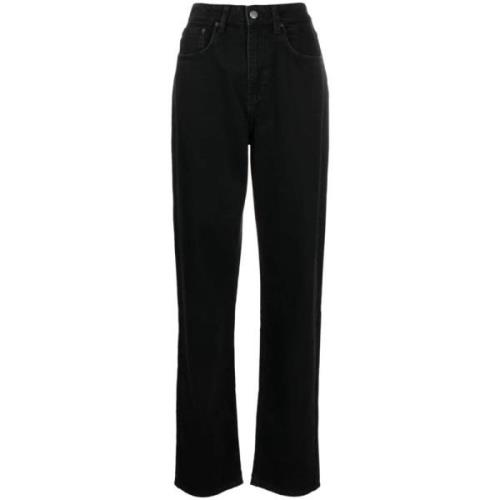 Ksubi Straight Jeans Black, Dam