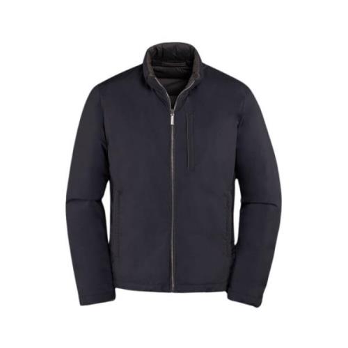 Moorer Bomber Jackets Blue, Herr