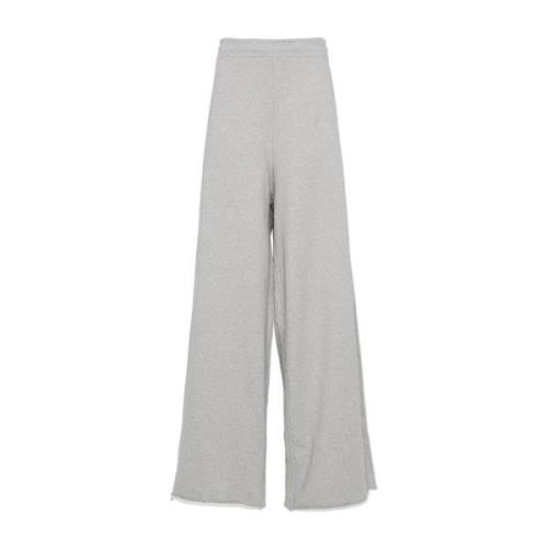 Vetements Wide Trousers Gray, Dam