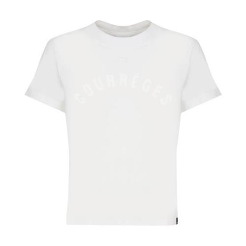 Courrèges T-Shirts White, Dam