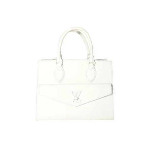 Louis Vuitton Vintage Pre-owned Laeder louis-vuitton-vskor White, Dam