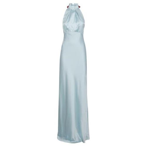 Saloni Maxi Dresses Blue, Dam