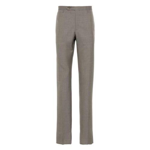 Rota Slim-fit Trousers Beige, Herr